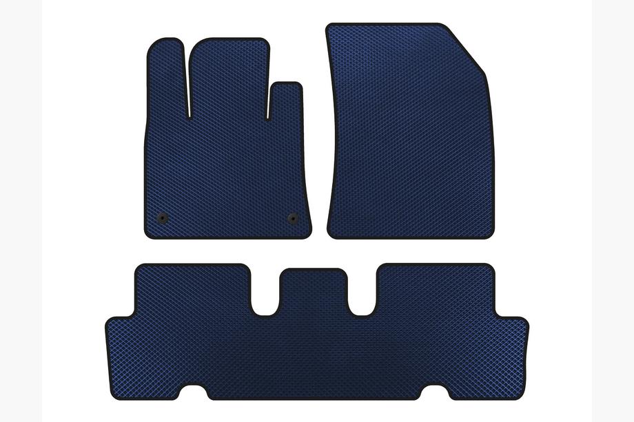 Citroen C-4 Picasso 2013–2022 Tappetini EVA V1 (2 File, Blu) Image