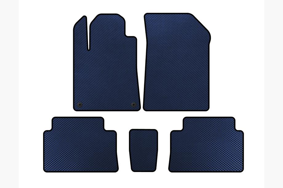 Citroen C-5 2001-2008 Tappetini EVA (Blu) Image