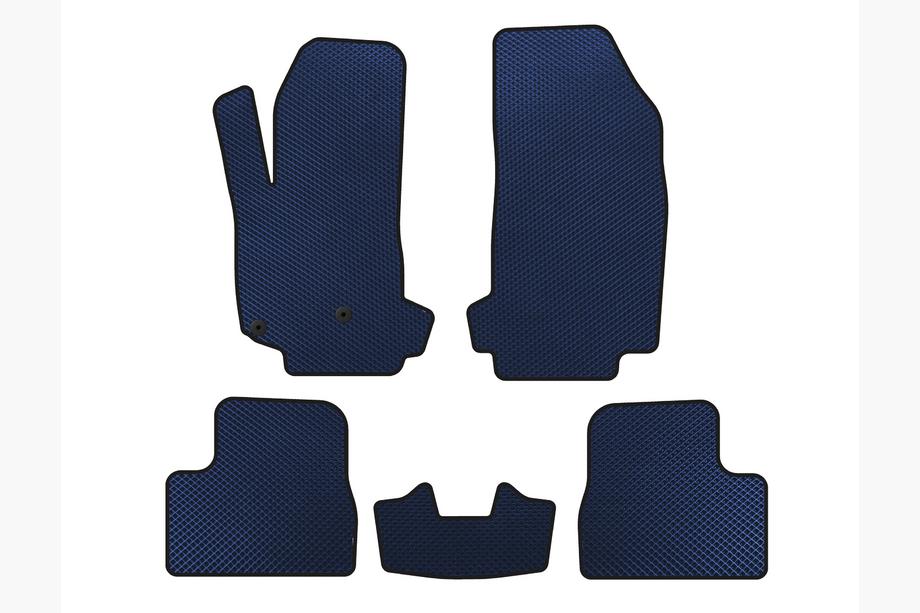 Citroen DS-3 2009-2016 Tappetini EVA V-2 (Blu) Image