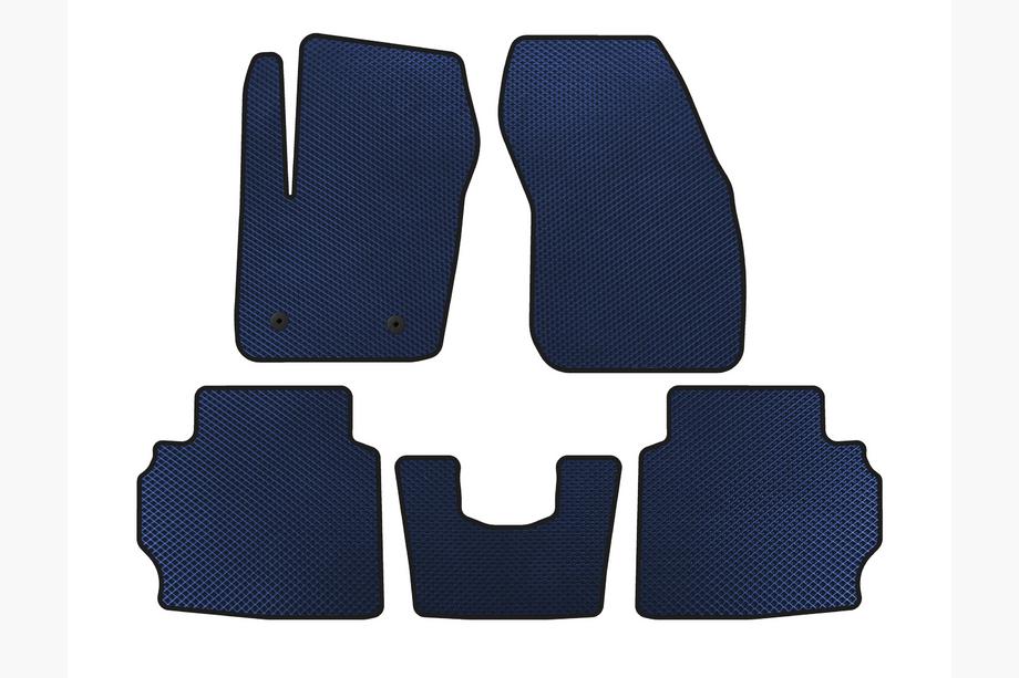 Ford Mondeo 2014-2022 Tappetini EVA (LB, Blu) Image
