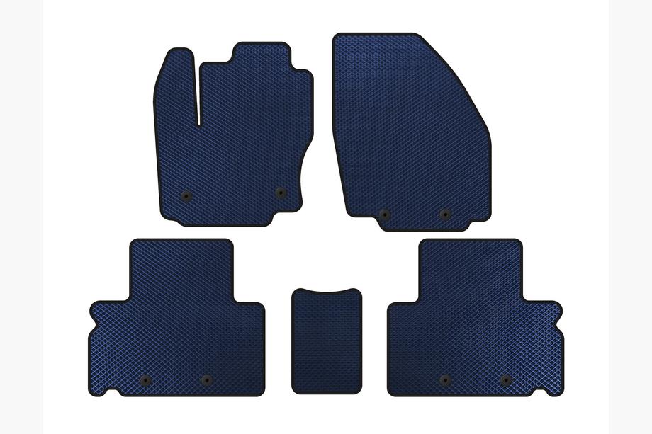 Ford S-Max 2007-2014 Tappetini EVA (Blu) Image