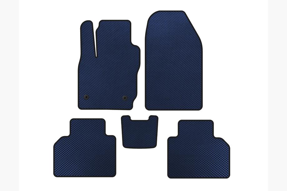 Ford Courier 2014-2023 Tappetini EVA (Blu) Image