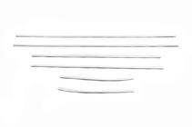 Hyundai I-10 2008-2013 Cornici finestrini acciaio inox (6 pz) foto 2