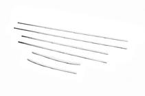 Hyundai I-10 2008-2013 Cornici finestrini acciaio inox (6 pz) foto 4