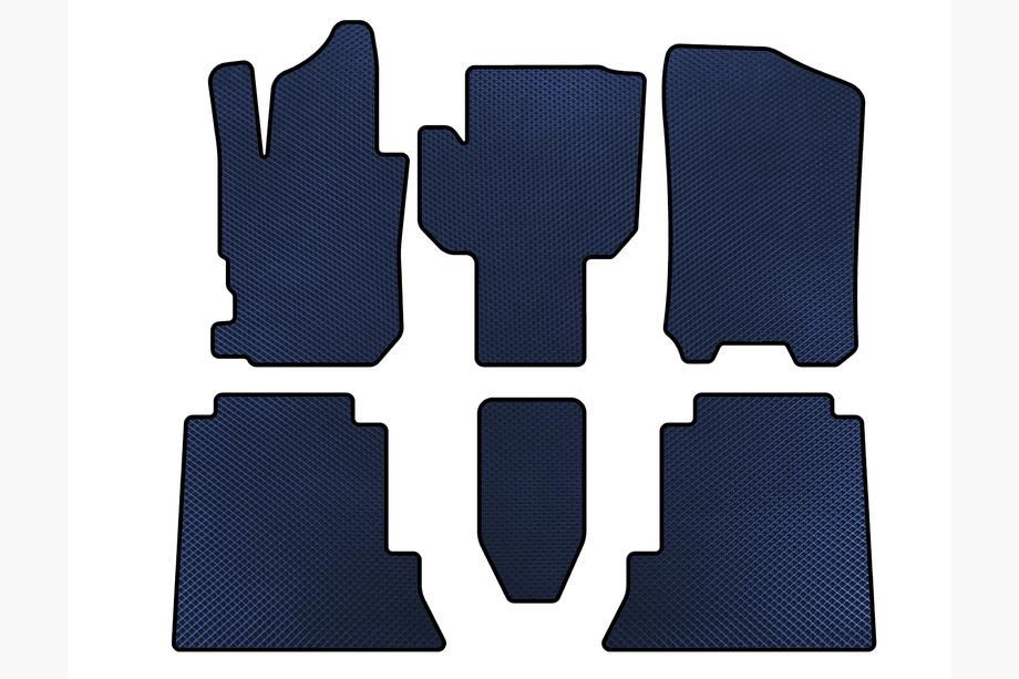 Honda FR-V 2004-2009 Tappetini EVA (Blu) Image