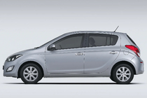 Hyundai I-20 2012-2014 Coperture Maniglie Cromate (4 pz, Acciaio Inox) foto 1
