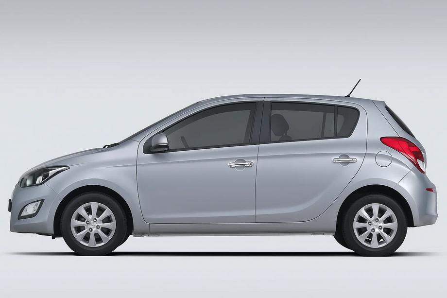 Hyundai I-20 2012-2014 Coperture Maniglie Cromate (4 pz, Acciaio Inox) Image