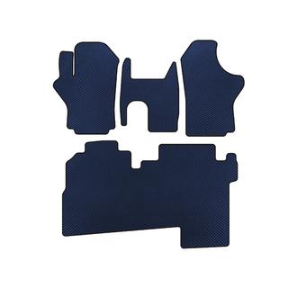 Tappetini EVA (2004-2007, 2 file, 8 posti, Blu) Hyundai H200, H1, Starex 1998-2007