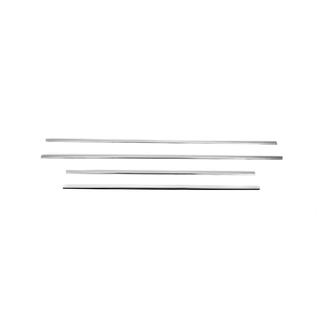 Modanature inferiori finestrini acciaio inox (4 pz) foto 2