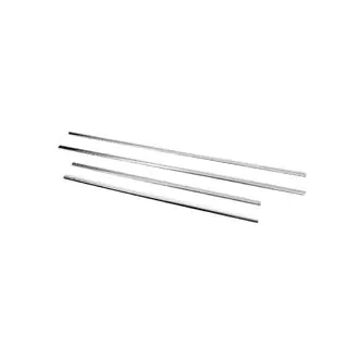 Modanature inferiori finestrini acciaio inox (4 pz) foto 3