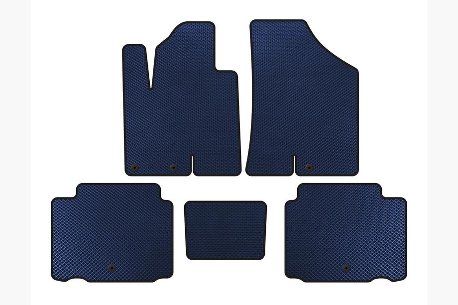 Hyundai IX55 2007-2012 Tappetini EVA (Blu) Image