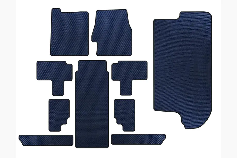 Kia Carnival 2002-2013 Tappetini EVA (Set completo, Blu) Image