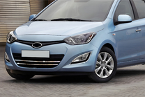 Hyundai I-20 2012-2014 Coperture Cromate per Fendinebbia (2 pz, Acciaio Inox) foto 1