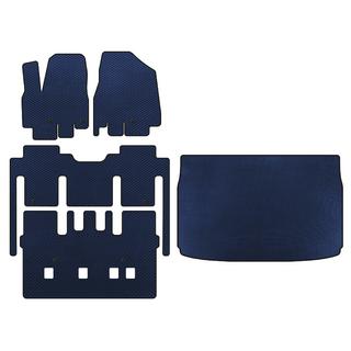 Tappetini EVA (abitacolo completo, 8 posti, Blu)