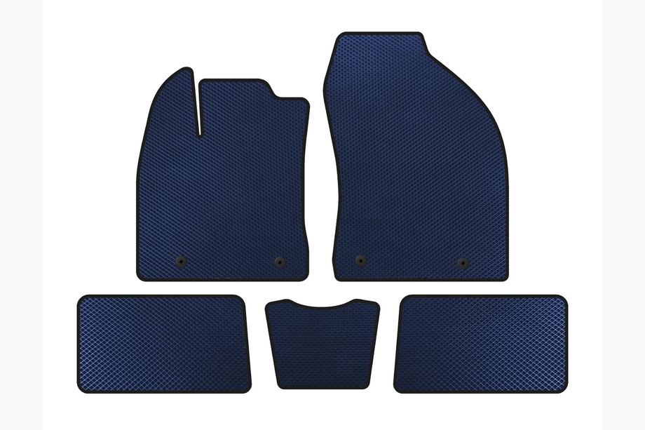 Lexus CT200H 2011-2022 Tappetini EVA (HB, Ibrido, Blu) Image