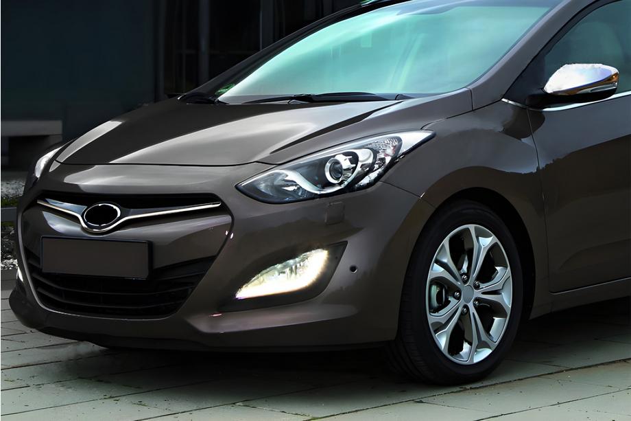 Hyundai I-30 2012-2017 Cornice griglia STYLE acciaio inox Image