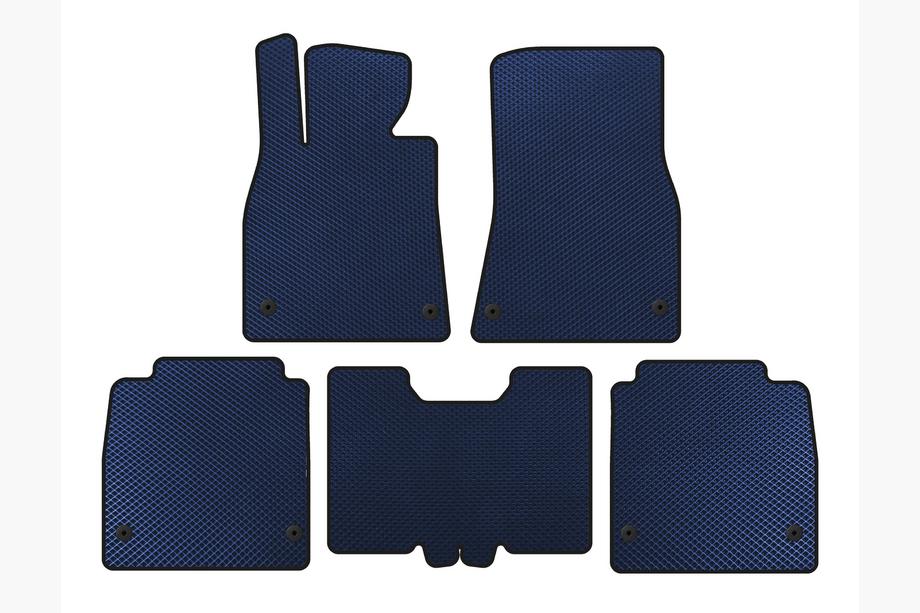 Lexus LS 2007-2017 Tappetini EVA (2007-2010, SD, Passo Lungo, Blu) Image