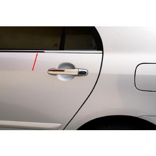 Cornici esterne finestrini acciaio inox (4 pz) Toyota Verso 2009–2018