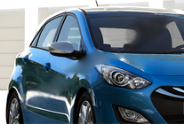Hyundai I-30 2012-2017 Coperture specchietti senza freccia (2 pz, acciaio inox) foto 1