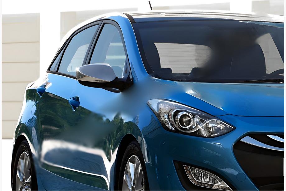 Hyundai I-30 2012-2017 Coperture specchietti senza freccia (2 pz, acciaio inox) Image