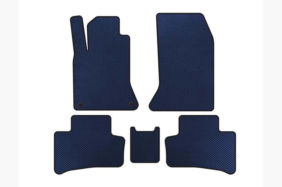 Mercedes B-class W246 2011-2018 Tappetini EVA (2011-2015, Elettrico, Blu) Image