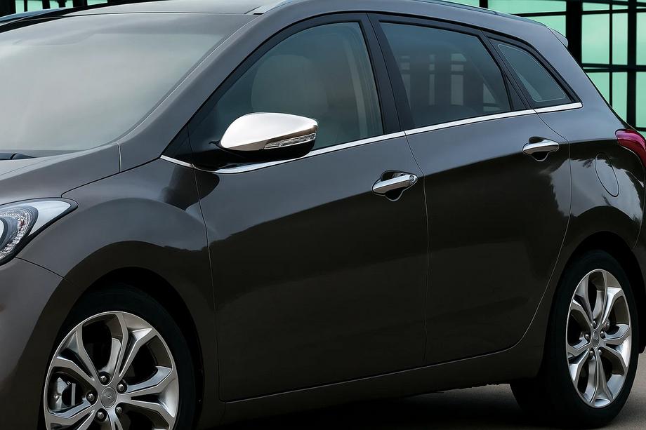 Hyundai I-30 2012-2017 Cover specchietti con foro per indicatore di direzione (2 pz) Image