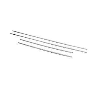Modanature porta acciaio inox (4 pz) foto 3
