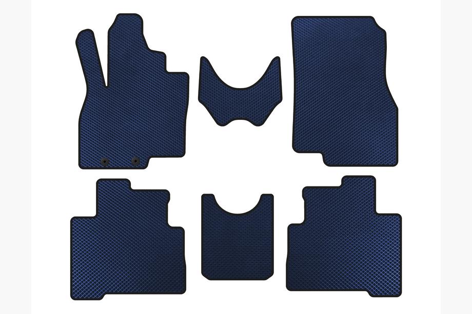 Mitsubishi Grandis 2003-2011 Tappetini EVA (2 File, Blu) Image