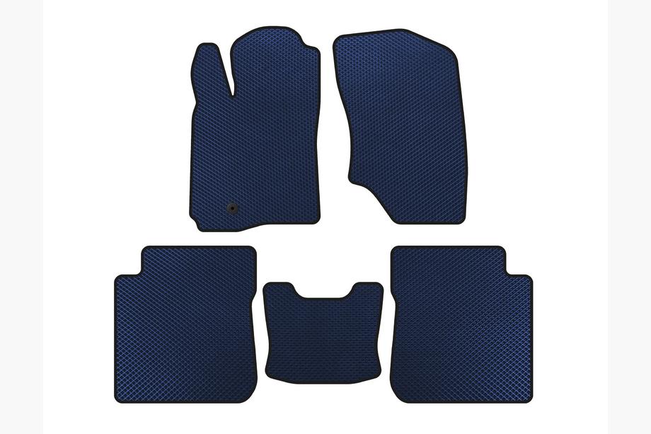 Mitsubishi Outlander 2001-2006 Tappetini EVA (Blu) Image
