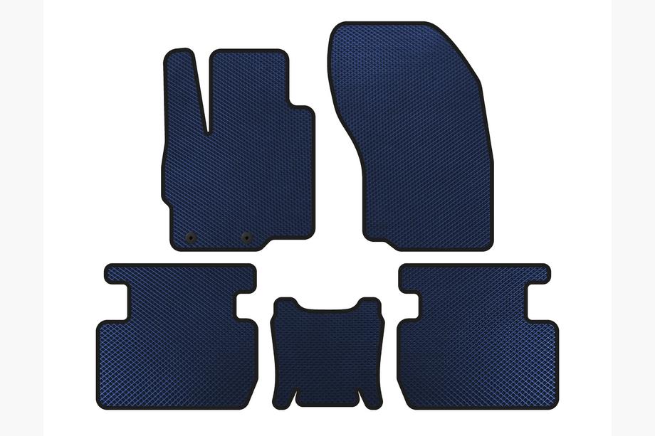Mitsubishi Outlander 2021- Tappetini EVA (Blu) Image