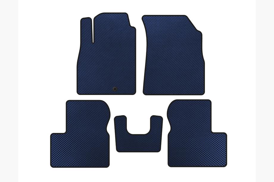 Nissan Micra K13 2011-2016 Tappetini EVA (Blu) Image