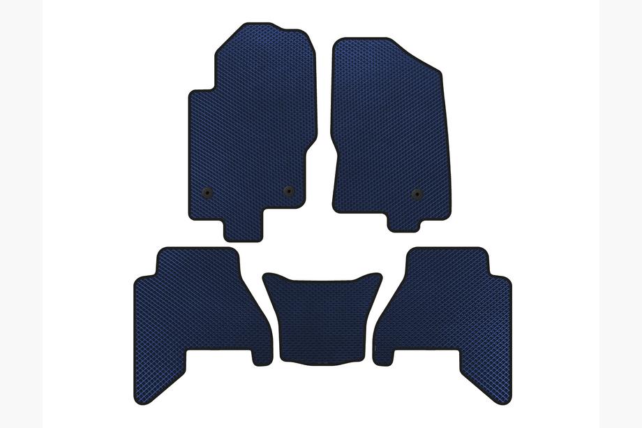 Nissan Pathfinder R51 2005-2014 Tappetini EVA V2 (2 file, Blu, 2010-2014) Foto 1