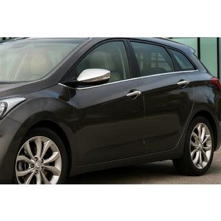Modanature finestrini laterali (SW, acciaio inox) Hyundai I-30 2012-2017 foto 1