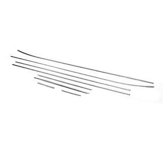 Modanature finestrini laterali (SW, acciaio inox) Hyundai I-30 2012-2017 foto 3