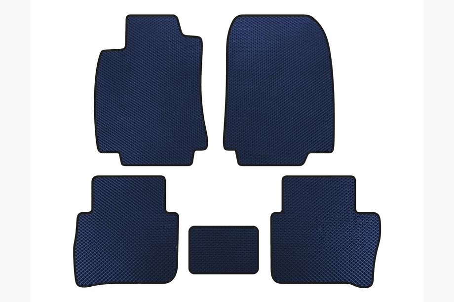 Nissan Tiida 2011-2014 Tappetini EVA (HB, Blu) Image
