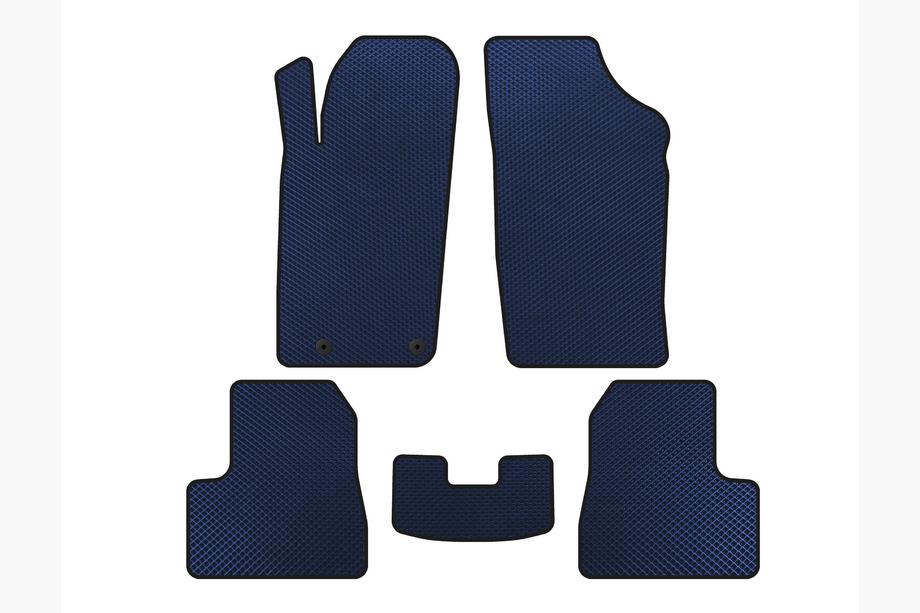 Peugeot 206 1998-2024 Tappetini EVA (2009-2013, Blu) Image