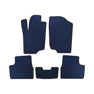 Tappetini EVA (HB, 5 Porte, Blu) Peugeot 207 2006–2014
