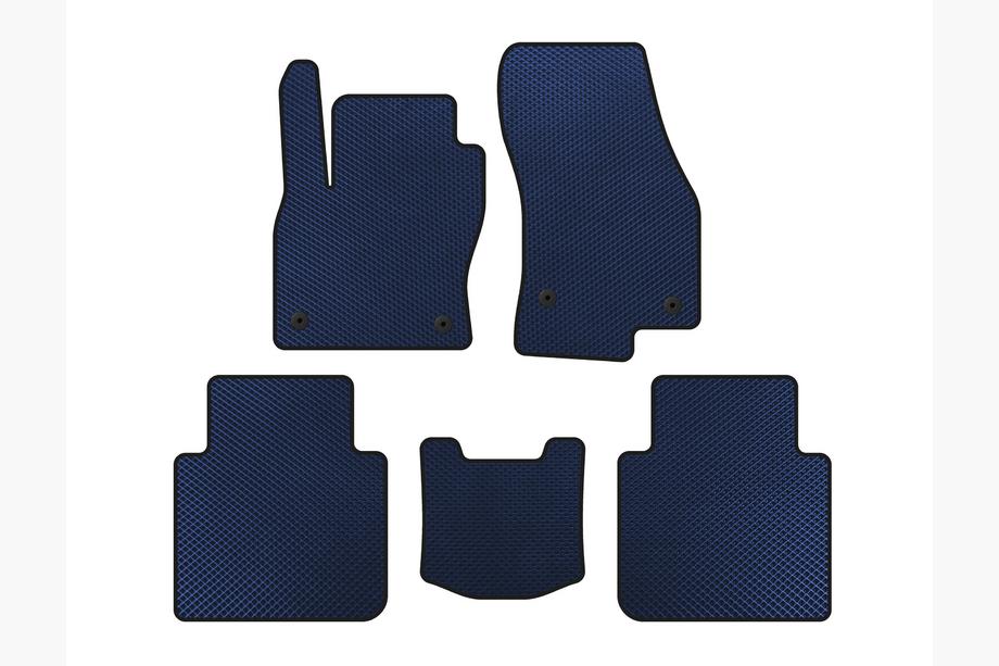 Seat Tarraco 2018- Tappetini EVA (Blu) Image