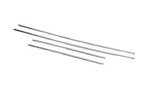 Seat Leon 2013-2020 Modanature porta acciaio inox (4 pz) foto 3
