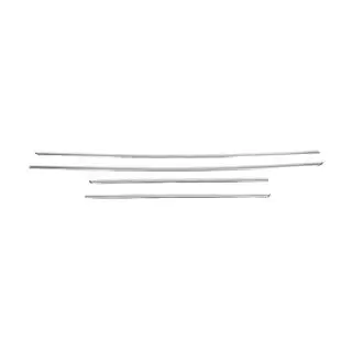Modanature porta acciaio inox (4 pz) foto 2