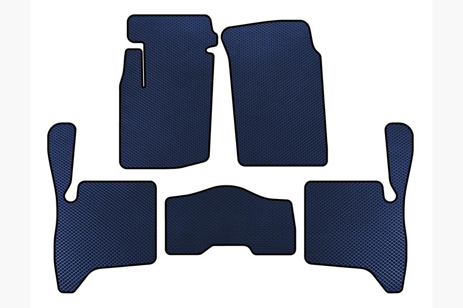 Suzuki Vitara 1998-2006 Tappetini EVA (3 Porte, Blu) Image