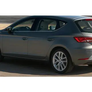 Modanature Finestrini Acciaio Inox 5 Porte 8 Pezzi Seat Leon 2013-2020 foto 1