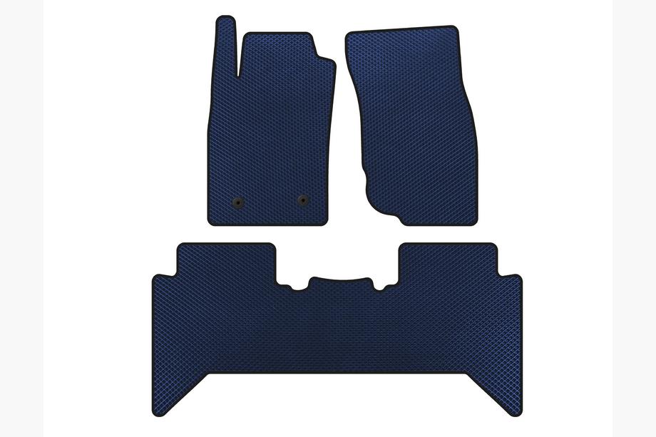 Toyota Hilux 2006-2015 Tappetini EVA V2 (Blu) Image