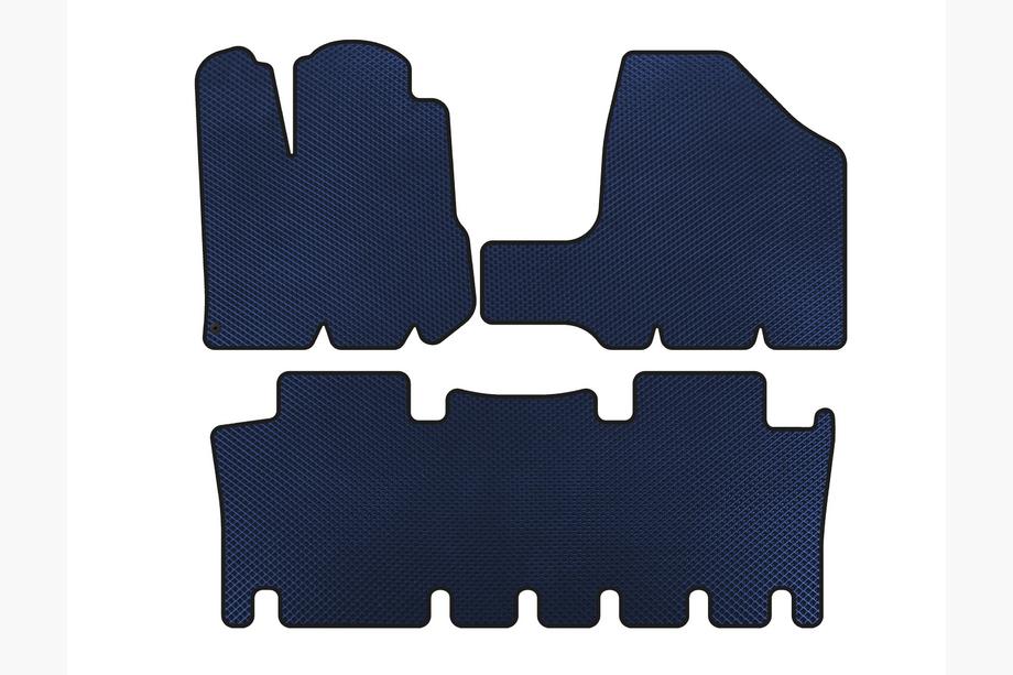 Toyota Sienna 2003-2009 Tappetini EVA (2 File, Blu) Image