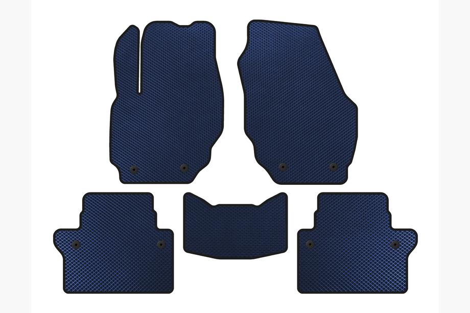 Volvo S80 2006-2016 Tappetini EVA (Blu) Image