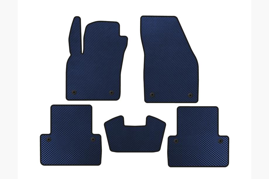 Volvo V50 2004-2012 Tappetini EVA (2007-2012, SW, Blu) Image