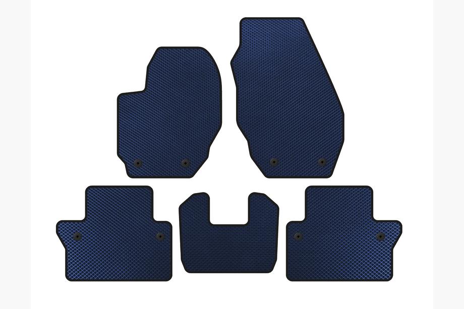 Volvo V70 2007-2013 Tappetini EVA (Blu) Image