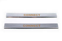 Ford Connect 2002–2006 Battitacco in acciaio inox Carmos V1 (2 pz) foto 2