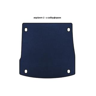 Tappetino bagagliaio EVA V-1 (con subwoofer, Blu) Alfa Romeo Stelvio 2016-