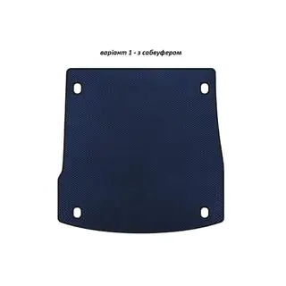 Tappetino bagagliaio EVA V-1 (con subwoofer, Blu) Alfa Romeo Stelvio 2016-